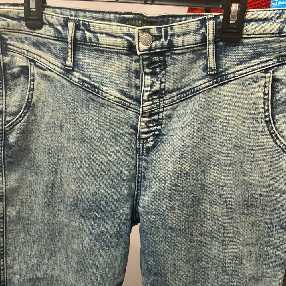 A wild fable white washed jeans